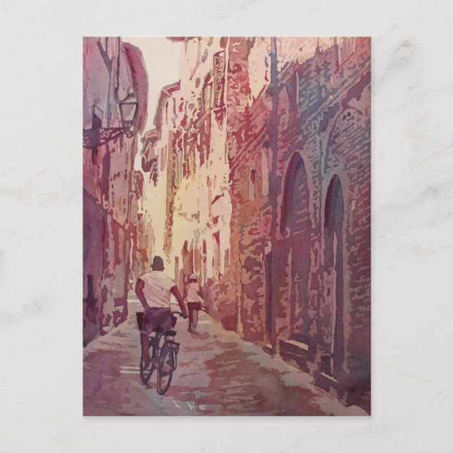 Bike Lucca Postkarte (Vorderseite)
