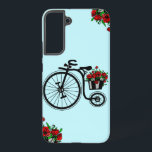 Bike mit Blume Geschenk Samsung Galaxy Fall Samsung Galaxy Hülle<br><div class="desc">Romantische Blume Bike Samsung Galaxy Hüllen oder iPhone Cases - MIGNED Painting Design - oder Wählen / Fügen Sie Ihre Lieblingsfarbe / Text !</div>