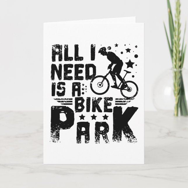 Bike Park Downhill Karte (Vorderseite)