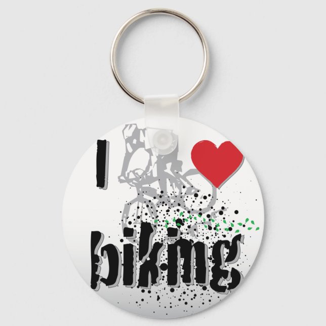 Bike Schlüsselanhänger (Vorderseite)