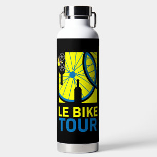Bike Touring Art Trinkflasche