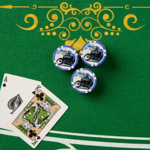 Bike Week Poker Führen Sie eine individuell anpass Pokerchips