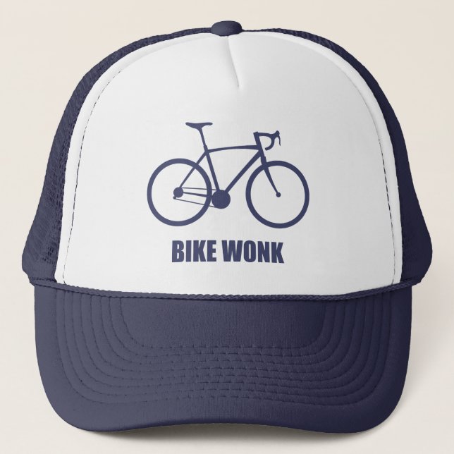 Bike Wonk Truckerkappe (Vorderseite)
