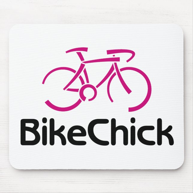 BikeChick Logo (neu) Mousepad (Vorne)