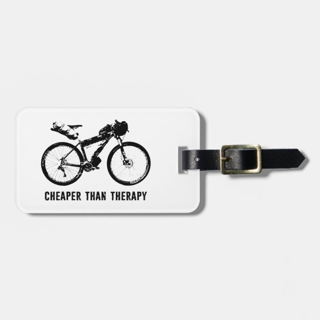 Bikepack, billiger als Therapie Gepäckanhänger (Vorderseite horizontal)