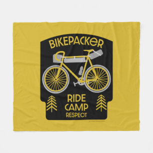 Bikepack Rückpackung Touren CAMPING Fleecedecke