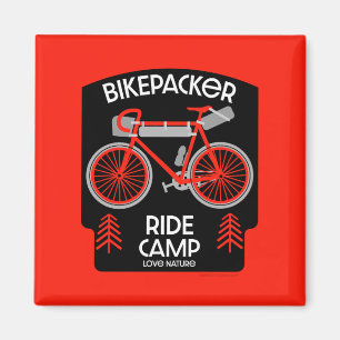 Bikepack Rückpackung Touren CAMPING Magnet