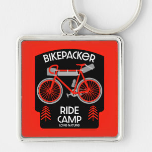 Bikepack Rückpackung Touren CAMPING Schlüsselanhänger