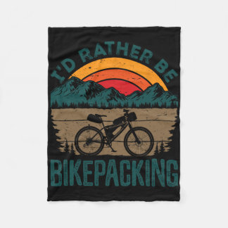Bikepacking Bikepacker Mountain Biking Bike Cyclin Fleecedecke