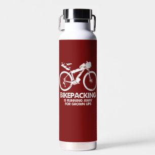 Bikepacking ist Weglaufen für Erwachsene Trinkflasche