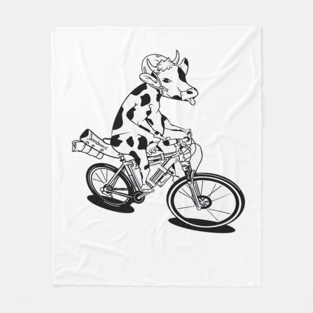 Bikepacking Klassischer T - Shirt Fleecedecke (Vorderseite)