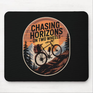 Bikepacking Outdoor-Mountainbiken, Horizonte jagen Mousepad