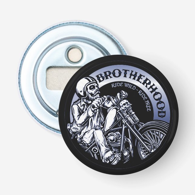 Biker-Bruderschaft Flaschenöffner (Vorderseite)