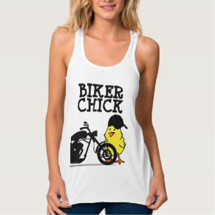 BIKER CHICK, Motorrad-T - Shirt für Ladys