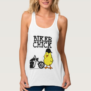 BIKER CHICK, Motorrad-T - Shirt für Ladys
