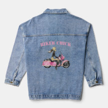 Biker Chick Women's Denim Jacket