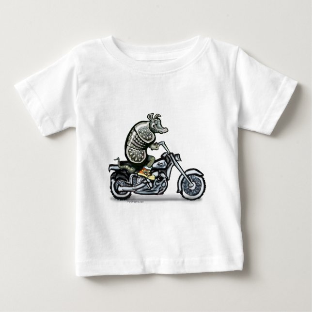 Biker Club Dillo Baby T-shirt (Vorderseite)