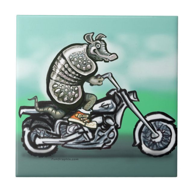 Biker Club Dillo Fliese (Vorderseite)