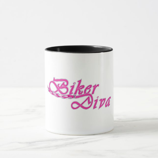 Biker Diva Tasse (Zentrum)