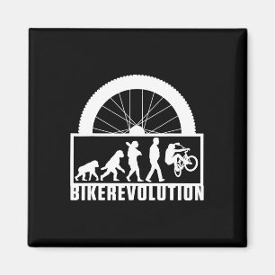 Biker Evolution Fahrrad Bmx Mtb Mountainbike Magnet