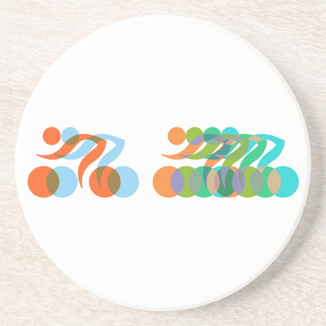 Biker Freak Getränkeuntersetzer (Vorne)