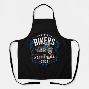 Biker für Harris Walz 2024 Harris Waltz 2024 Schürze