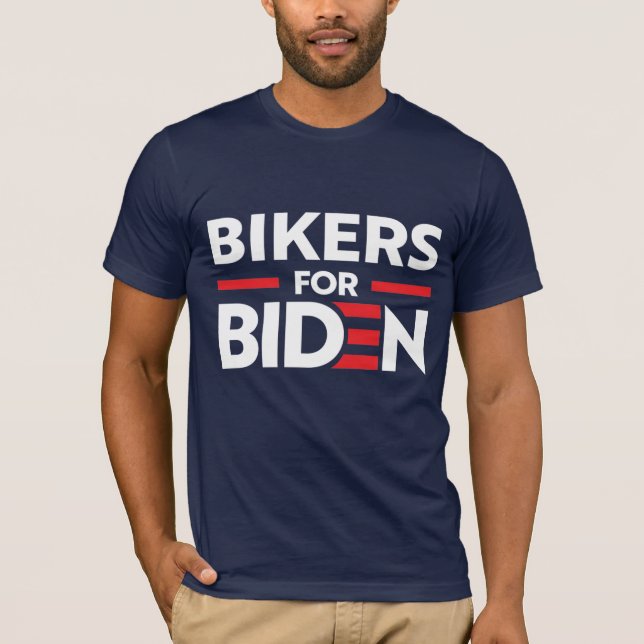 BIKER FÜR JOBIDEN T-Shirt (Vorderseite)