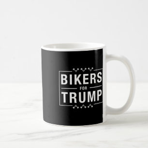 Biker Für Trump Republikaner Konservativer Motorra Kaffeetasse