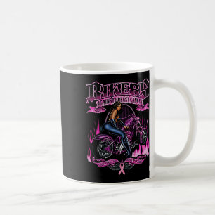 Biker gegen Brustkrebs kämpfen für eine Heilungsch Kaffeetasse