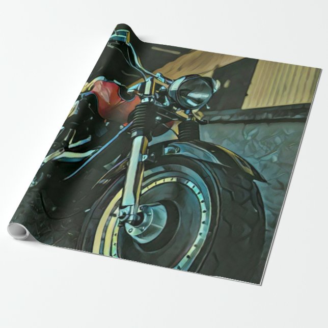 Biker gifts geschenkpapier (Ungerollt)