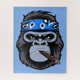 Biker Gorilla rauchen Zigarrenart