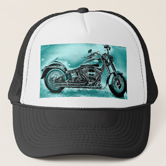 Biker Hat Truckerkappe (Vorderseite)