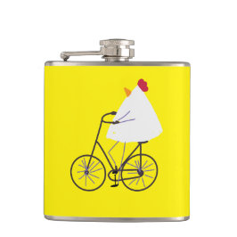 Biker-Huhn Flachmann