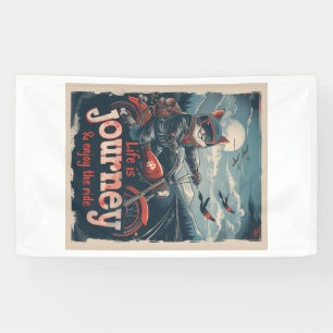 Biker-Katzen-Abenteuer Banner