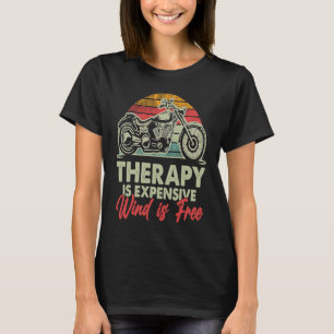Biker Retro-Motorradfahrer im Vintage-Stil T-Shirt