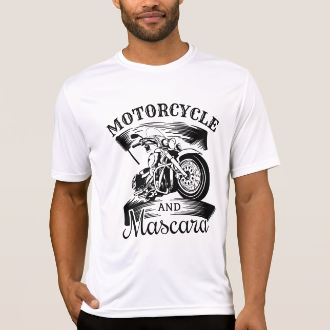 Biker-T-Shirt T-Shirt (Vorderseite)