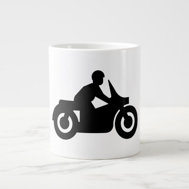 BIKER TYP Jumbo-Tasse (Vorderseite)