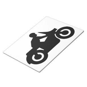 BIKER TYP NOTIZBLOCK