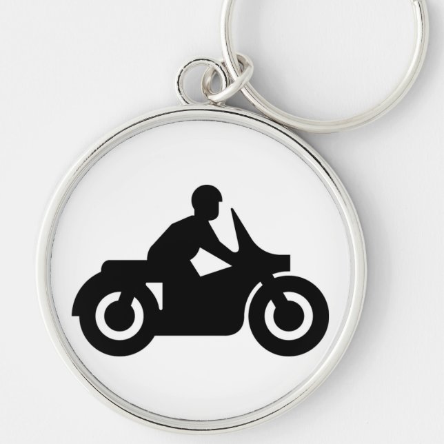 BIKER TYP SCHLÜSSELANHÄNGER (Vorne)