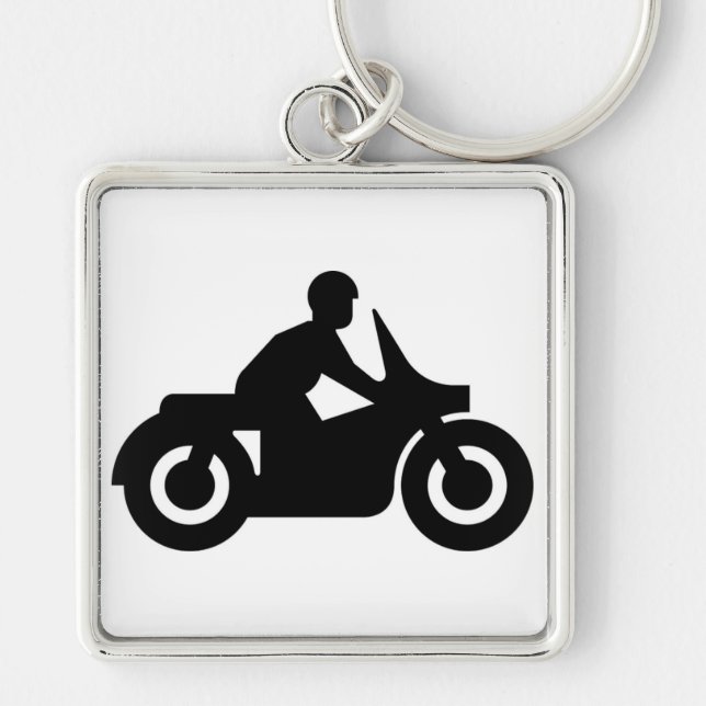 BIKER TYP SCHLÜSSELANHÄNGER (Vorne)