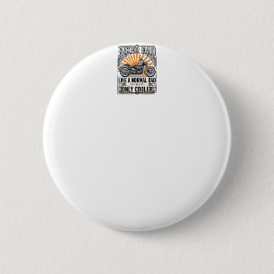 Biker-Vater Vintage-Motorrad-Vektordesign_1 Button