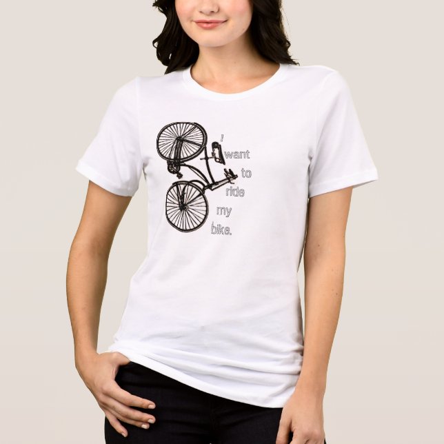 Biker Vintag Bike T - Shirt (Vorderseite)