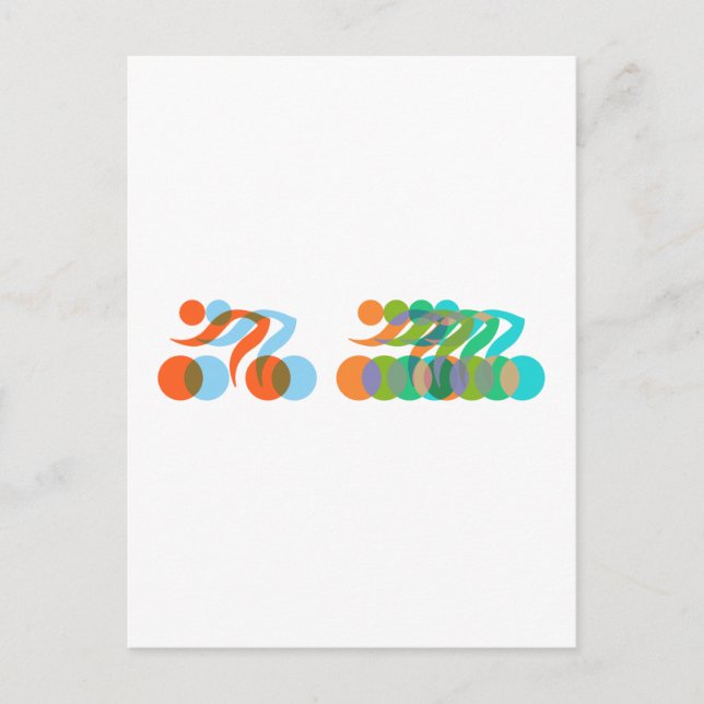 Bikerfreak Postkarte (Vorderseite)