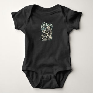 Bikerregel Baby Strampler