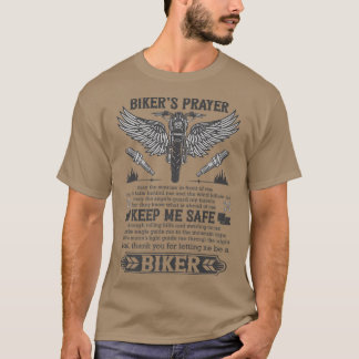 Bikers Prayer Shirt Biker Stuff Motorradfahrer V