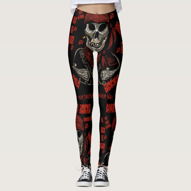 BIKERS T - Shirt Leggings (Vorderseite)