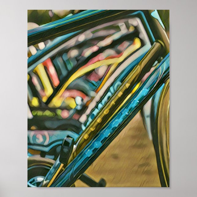 Bikes Artwork Poster (Vorne)