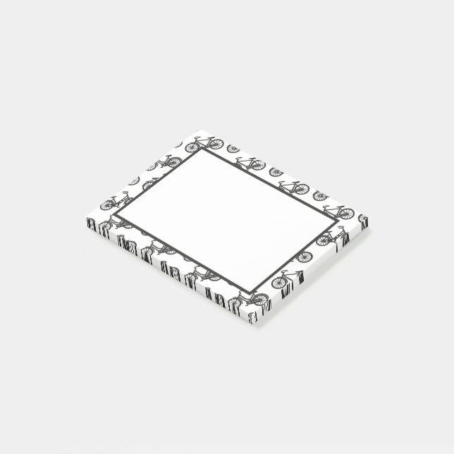 Bikes Post-It Notes Post-it Klebezettel (angewinkelt)