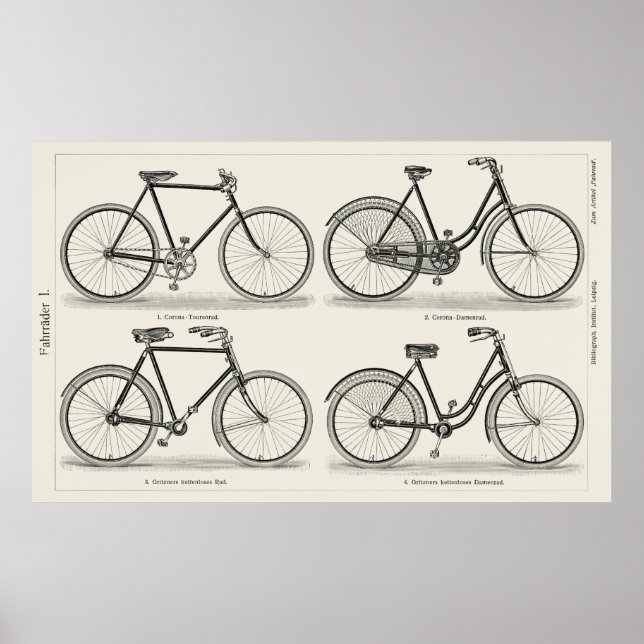 Bikes Poster (Vorne)