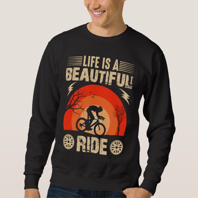 Biking and Cycling   13 Sweatshirt (Vorderseite)